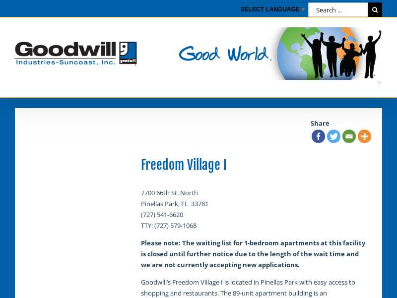 Freedom Village I