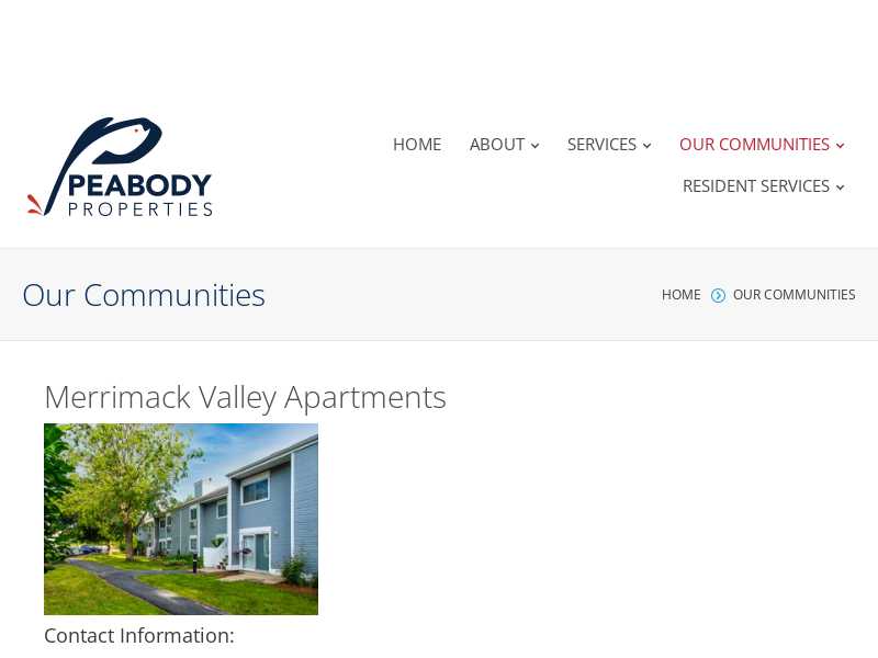 Merrimack Valley Apartments