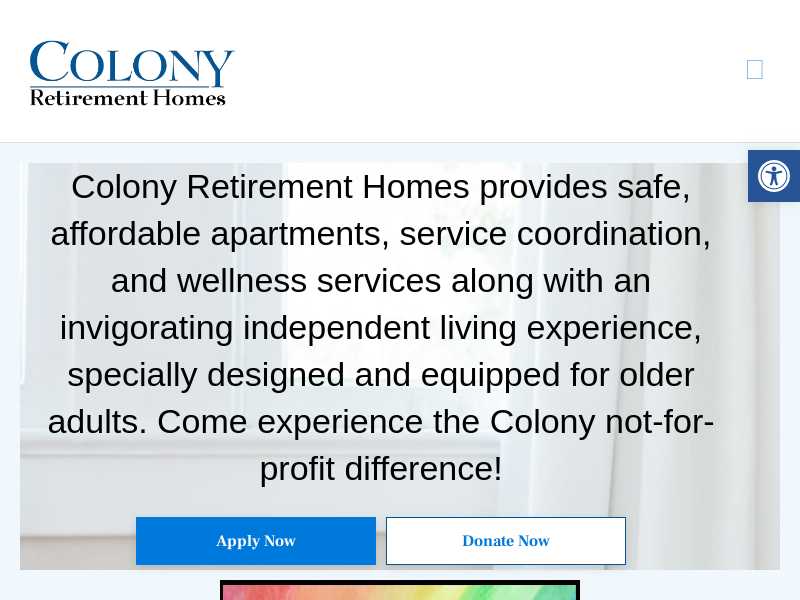 Colony Retirement Homes I