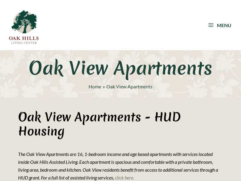 Oak View Apartments