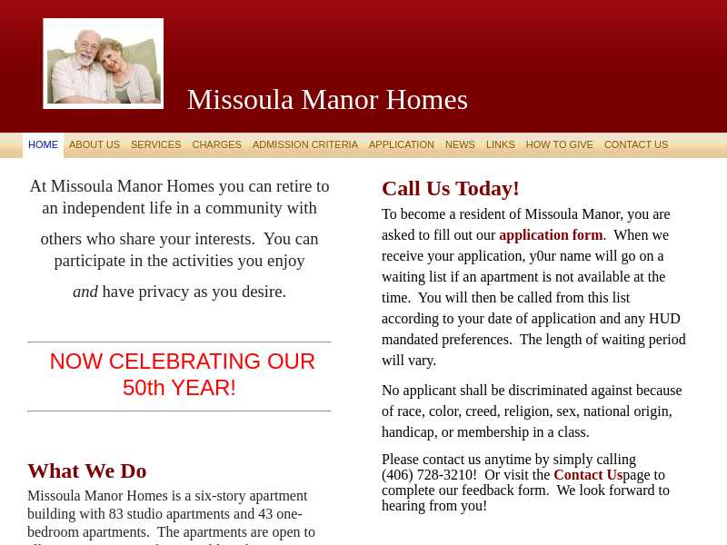 Missoula Manor Homes