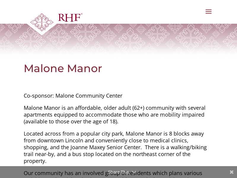 Malone Manor