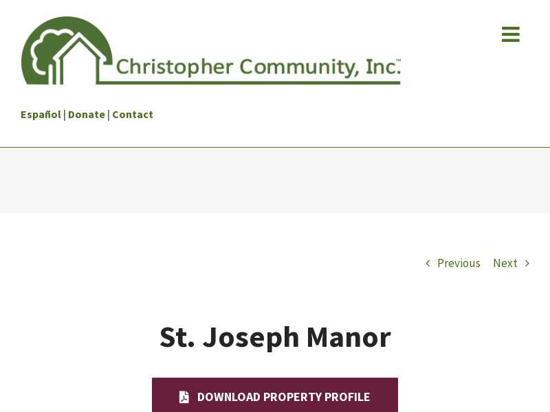 St Joseph Manor