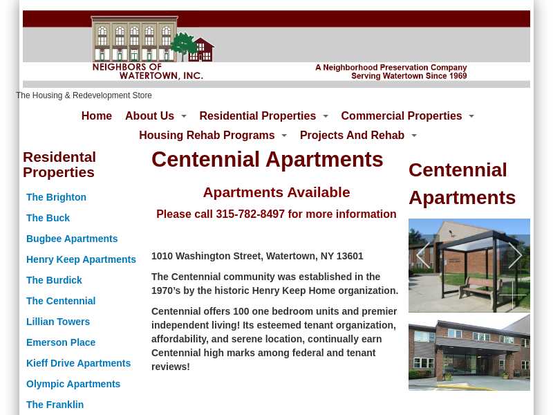 Centennial Apartments