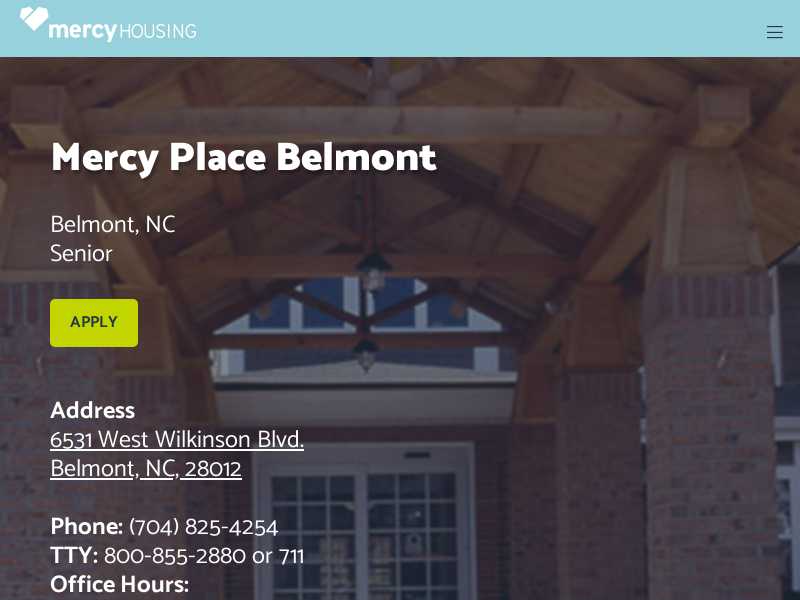 Mercy Place Belmont