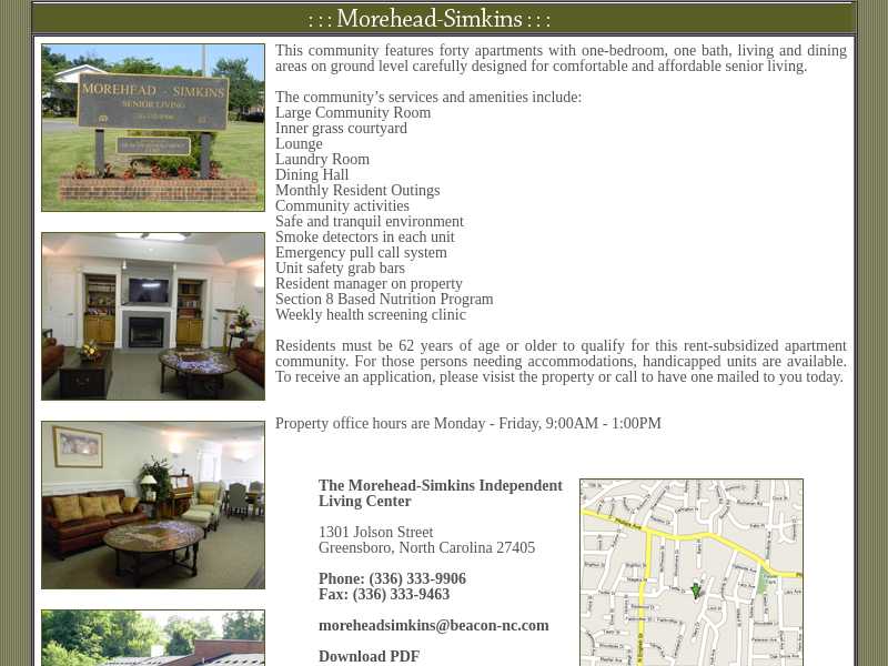 Morehead-simkins Ind. Living Apartments