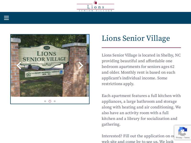 Lions Senior Village