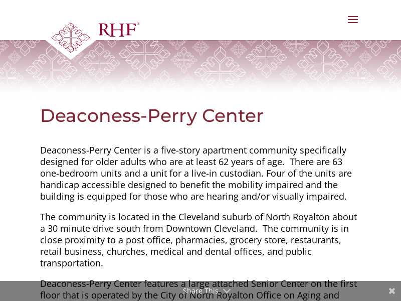 Deaconess-perry Center