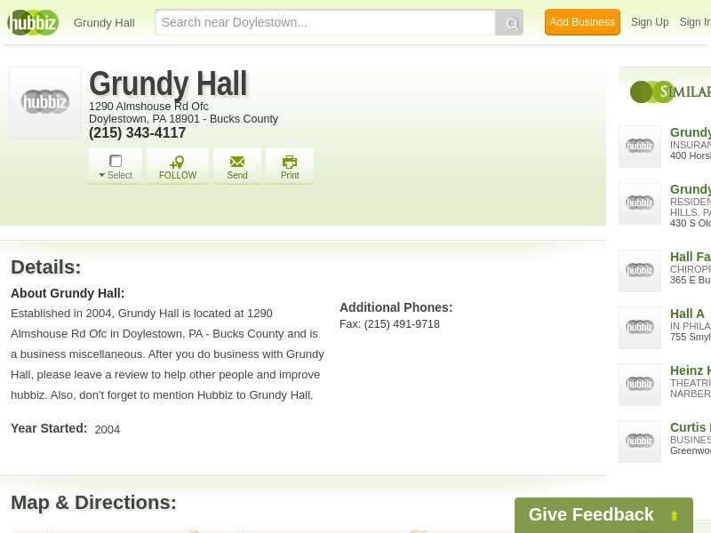 Grundy Hall