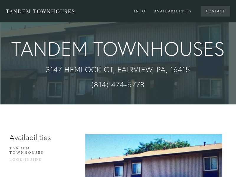 Tandem Townhouses