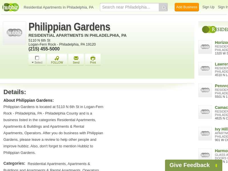 Philippian Gardens