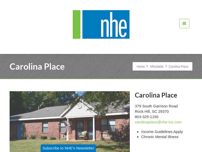 Carolina Place Inc.