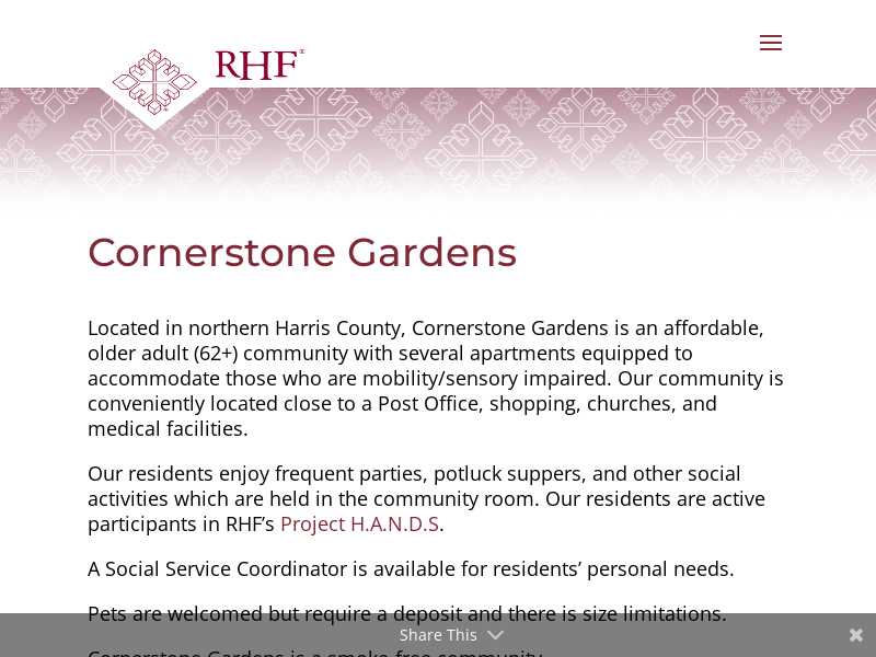 Cornerstone Gardens