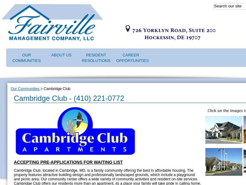 Cambridge Club Apartments