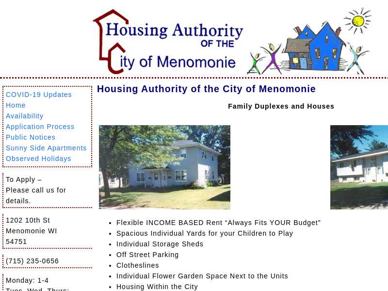 Menomonie Housing Authority - Hosford-Rich Apartments